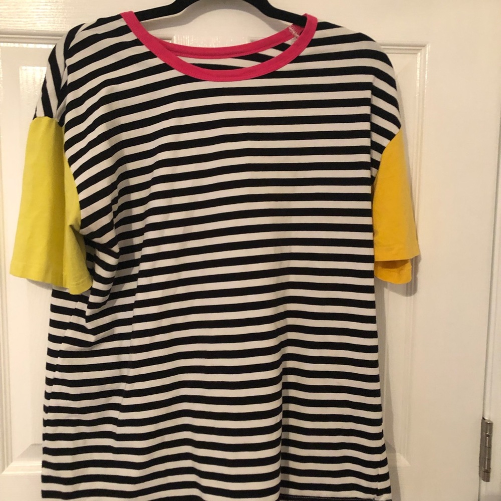 Black and White Striped shirt